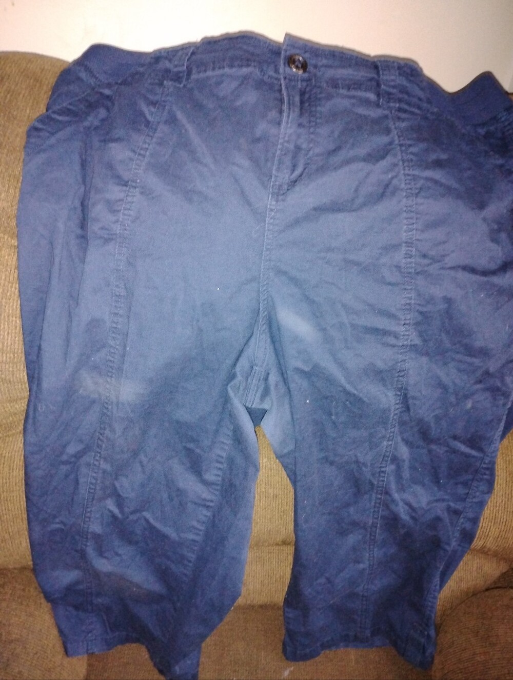 Women's Navy Casual Pants